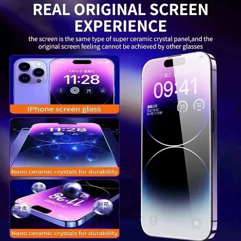 Protectores pantalla con instalación rápida