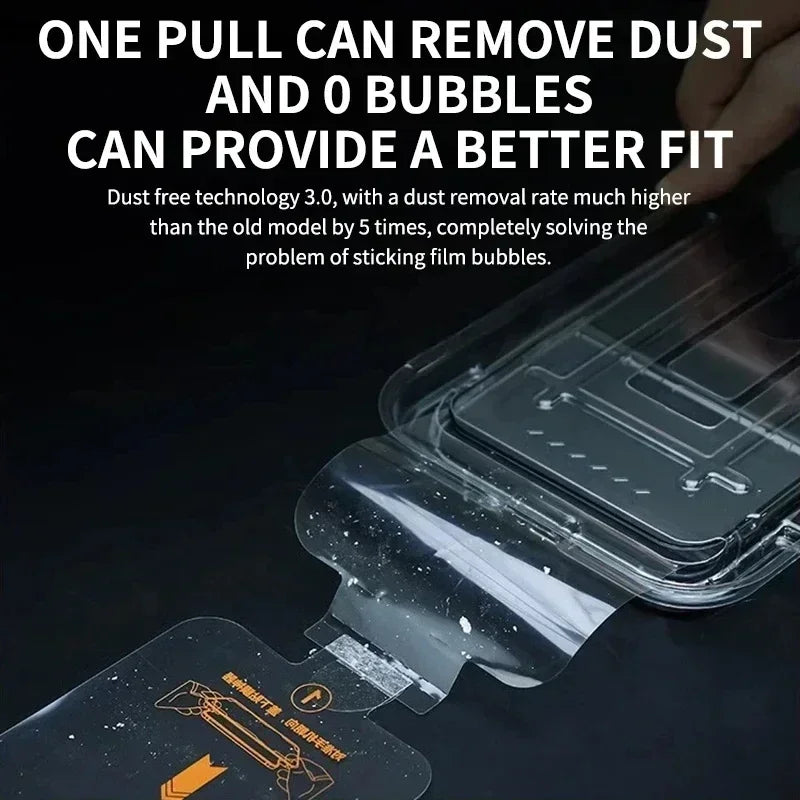 Protectores pantalla con instalación rápida
