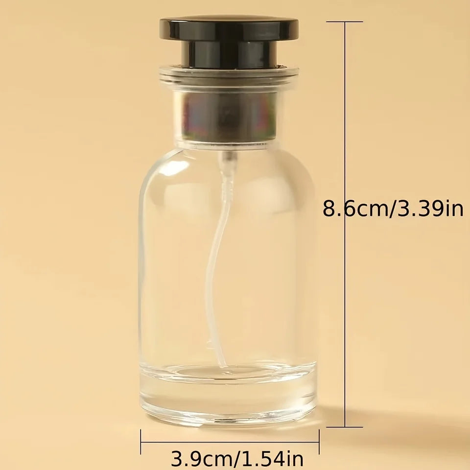Botella de muestra inspirada en Louis Vuitton