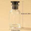 Botella de muestra inspirada en Louis Vuitton