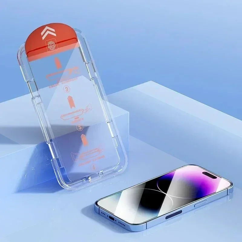 Protectores pantalla con instalación rápida