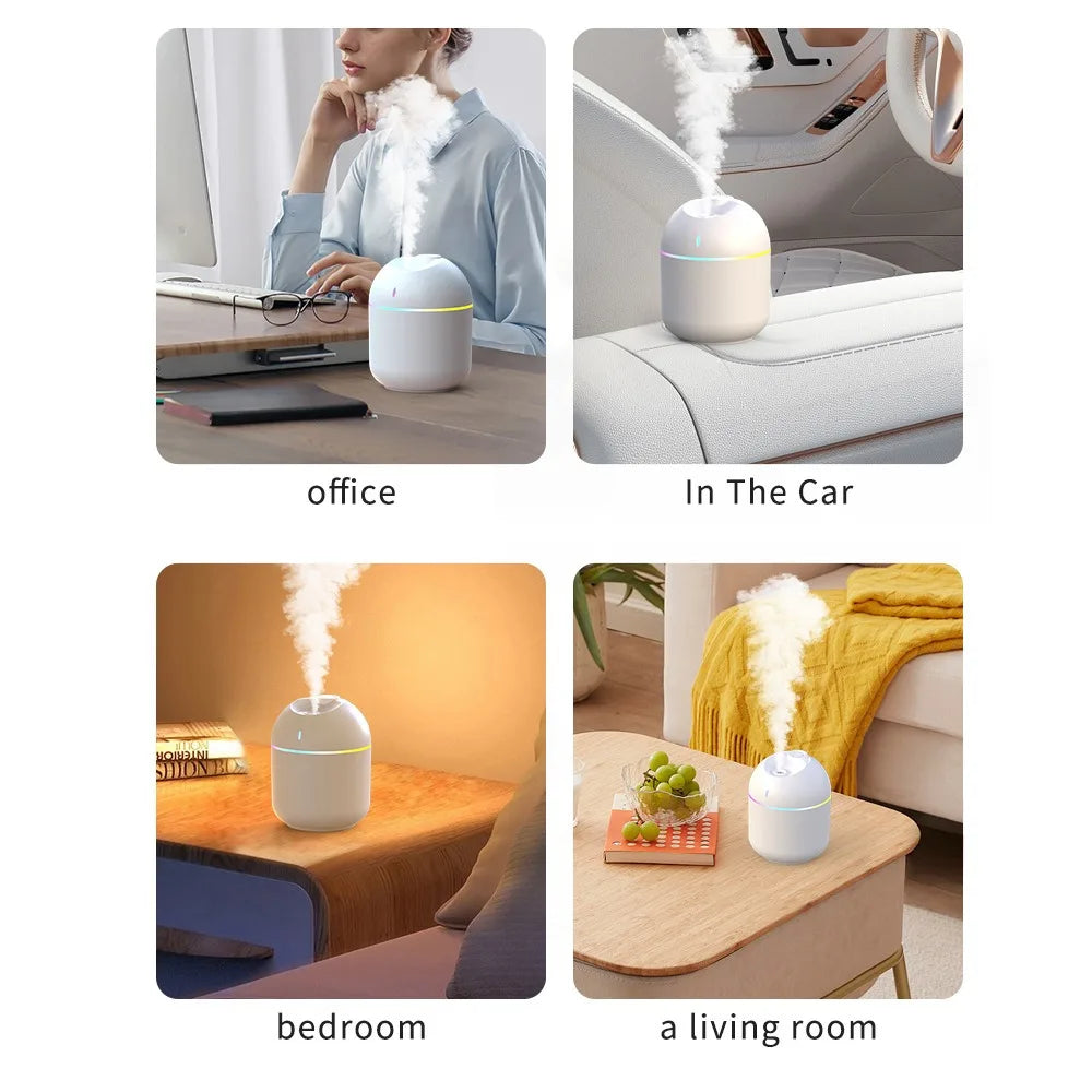 Humidificador con luces led